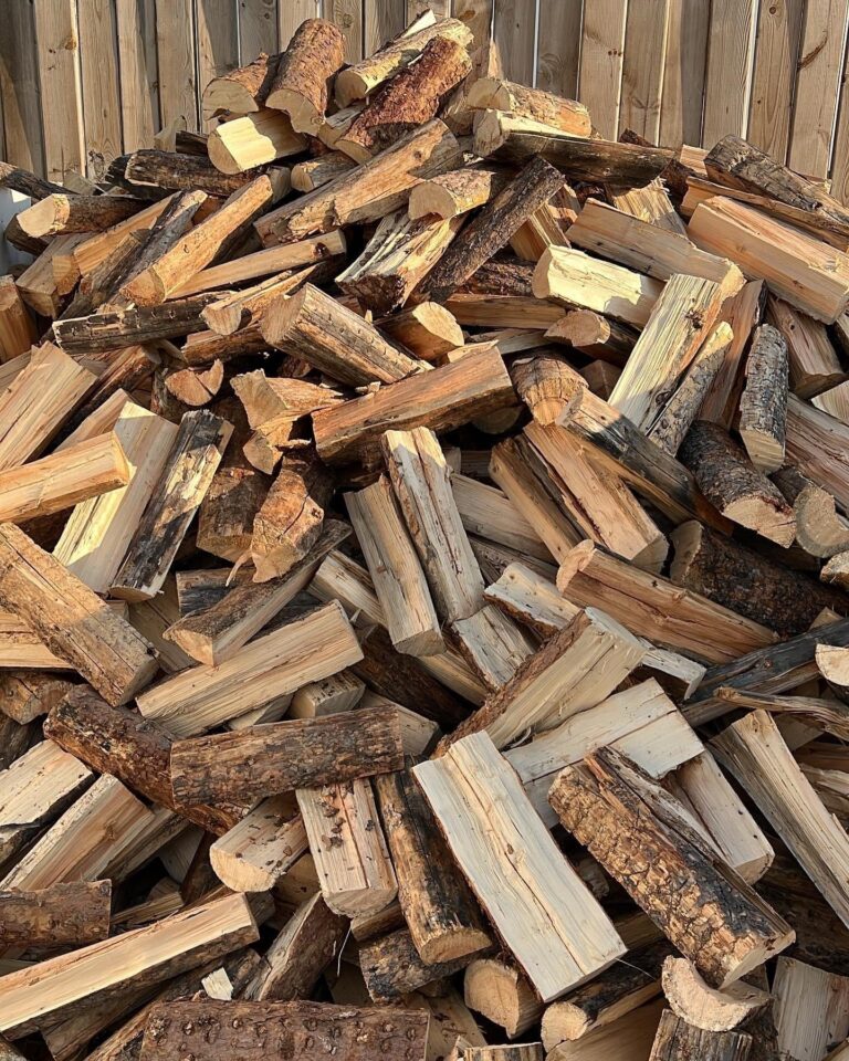 pine and spruce firewood