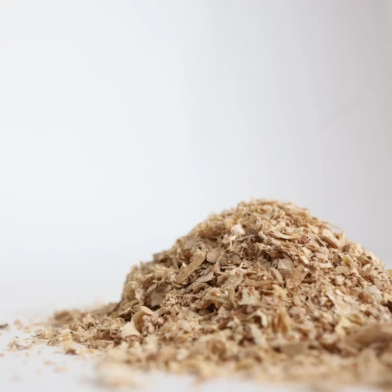 Mixed wood shavings